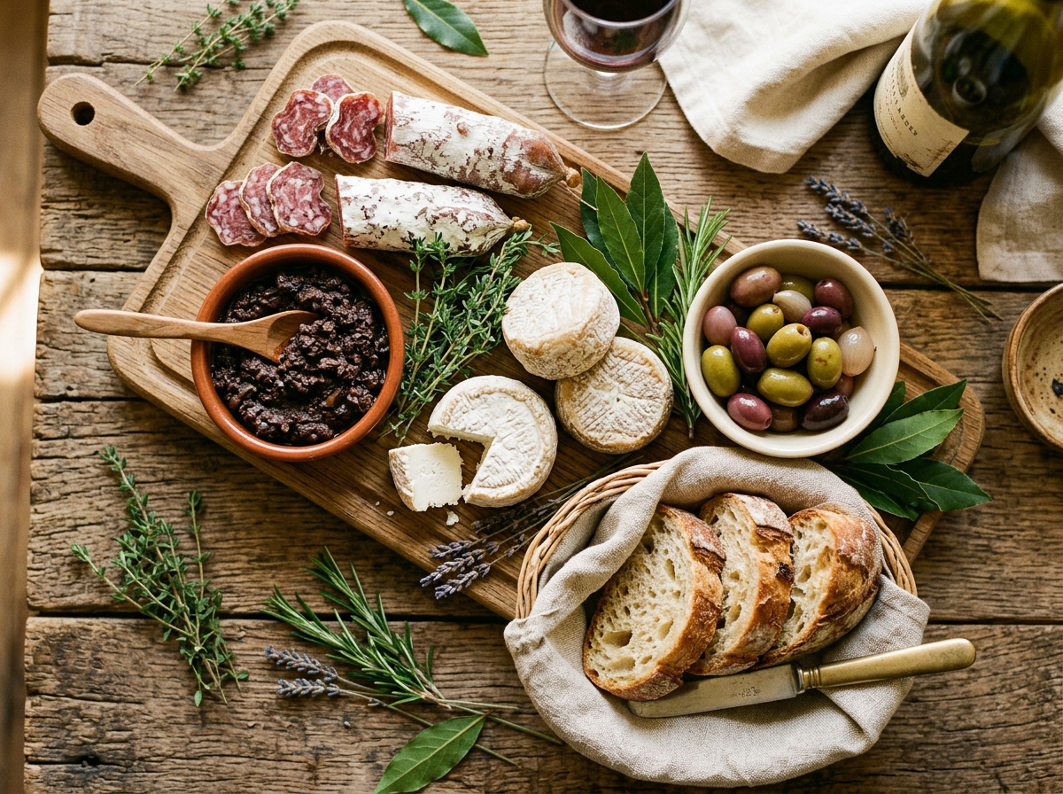 Charcuteries artisanales et fromages de la Drome provencale